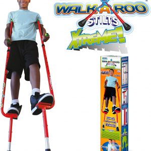 Walkaroo Xtreme Stilts with Steel Balance Height Adjustable Vert Lifters by Air Kicks and Geospace