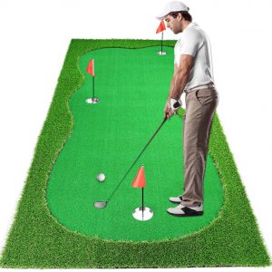 Professional Golf Training & Putting Green Mat for Indoor/Outdoor